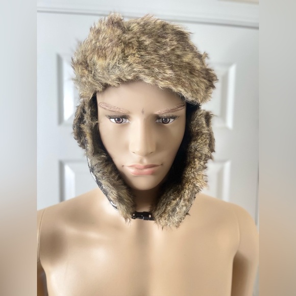 Men's Faux Fur Trapper Hat - Picture 1 of 4